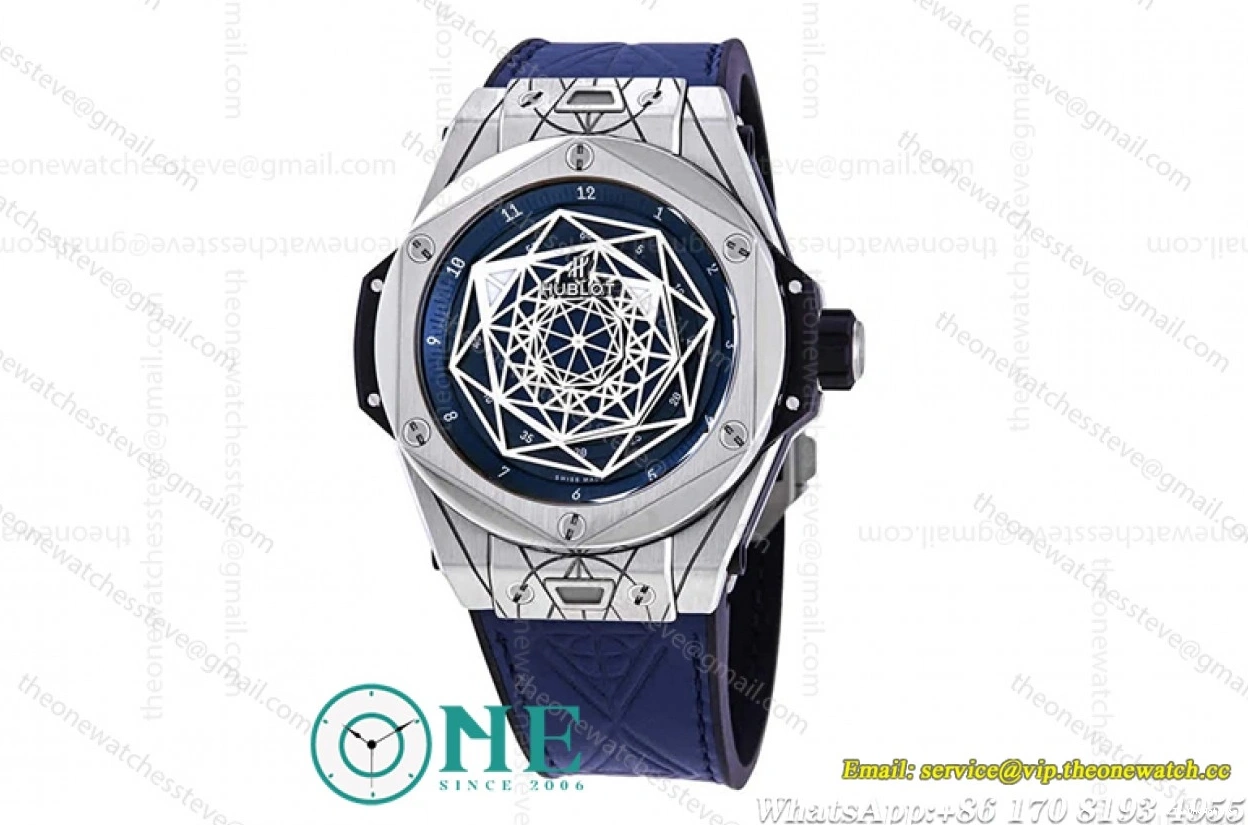 Bang  LE TI Big HBF Blue Limited Hublot MY8215 - Bleu Sang 0226